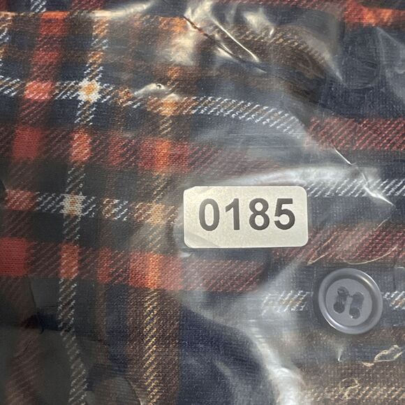 New York Laundry Plaid Red & Blue Flannel Style Tunic Plus Size 1X - Picture 10 of 10